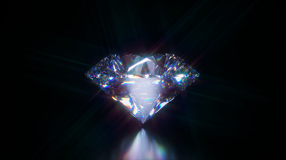 Diamant. Foto: SnapLaunch auf Pixabay, CC