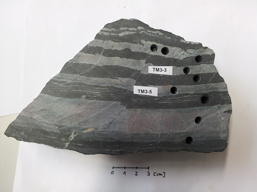Iron formation from Temagami greenstone belt in Canada © Sebastian Viehmann