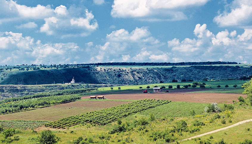 Landschaft in Moldawien. Foto: Pixabay
