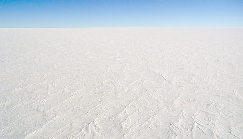 Antarctica Dome Snow - Photo by Stephen Hudson CC 2.5 on Wikimedia