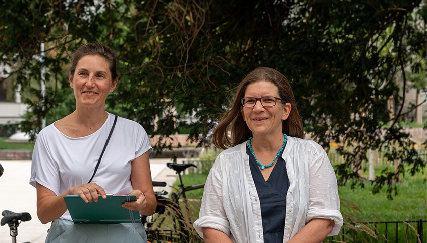 Yvonne Franz und Kerstin Krellenberg (C) Alexander Bachmayer