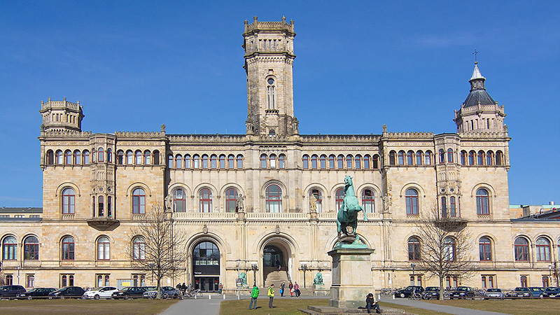 Universität Hannover in Germany. Photo: Losch on Wikimedia Commons, CC 3.0